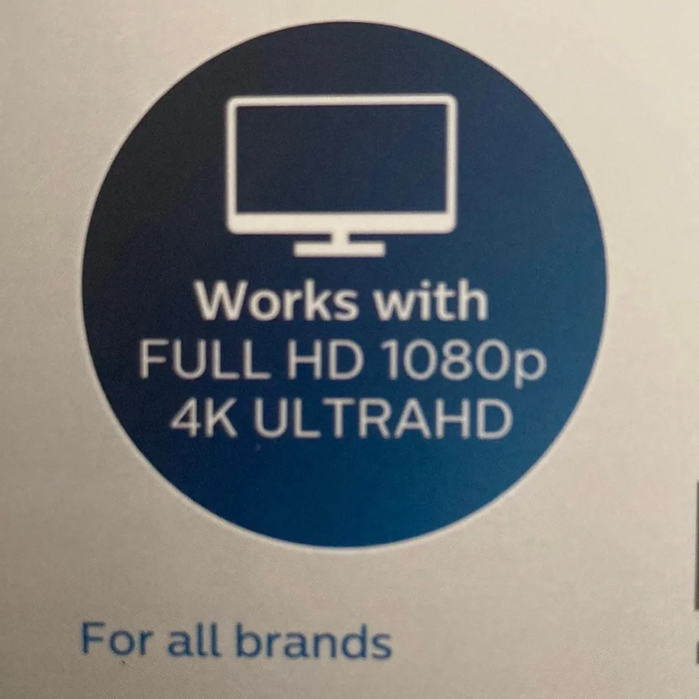 Philips 6 Feet (1.8m) Display Port to HDMI Cable Black